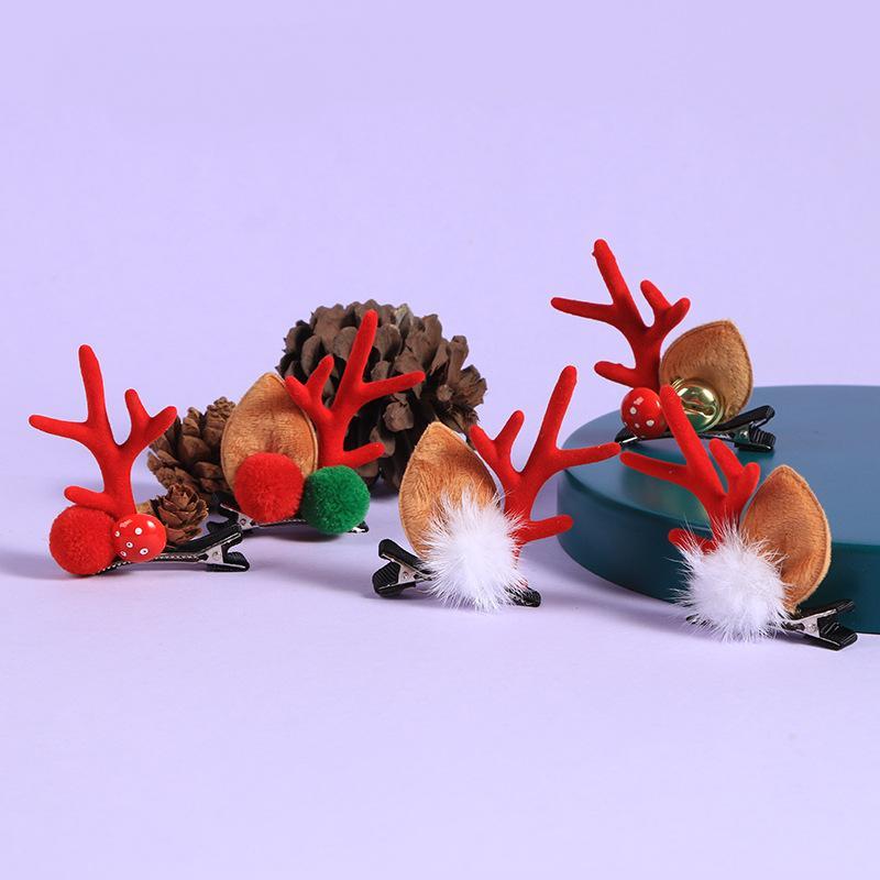 Girl's Hairpin Christmas Style Creative Hair Clip