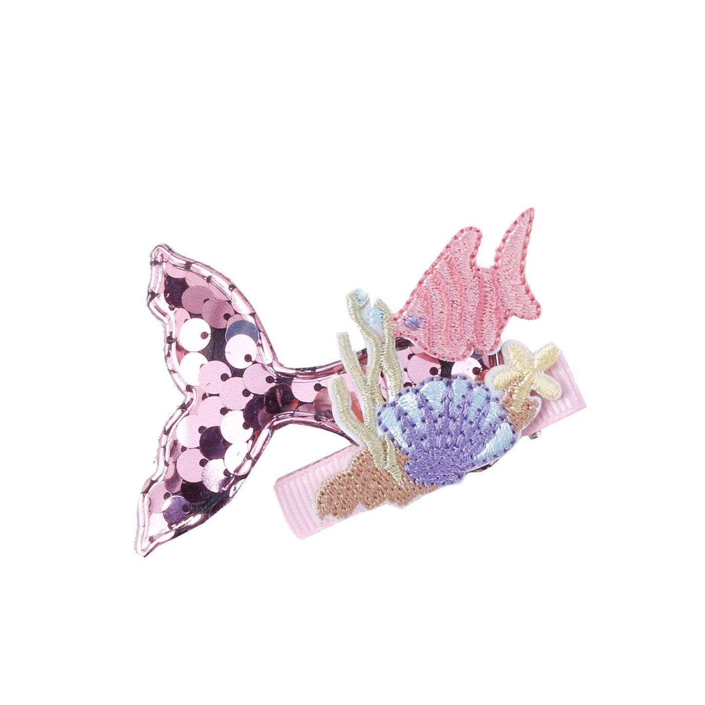 Pink Simulation Headflower Hair Accessories