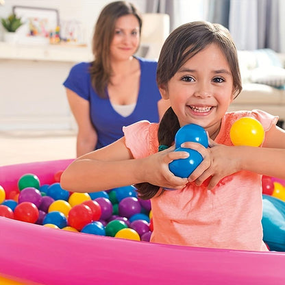 Soft Plastic Mini Ball Pit Balls Crush Proof For Baby Toddler Ball Pit