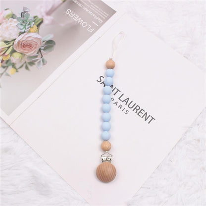 Soothing Nipple Chain Silicone Nipple Pendant Anti-falling Chain