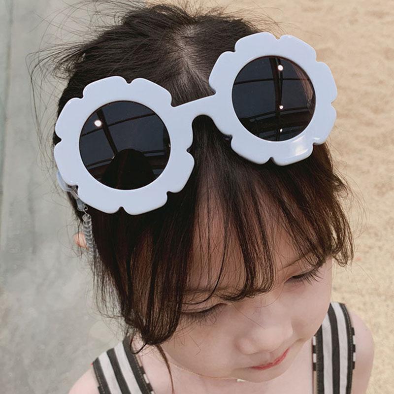 3PCS  New sunflower children's sunglasses wholesale