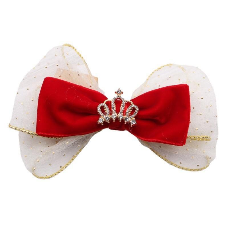 Children's Crown Bow Hairpin