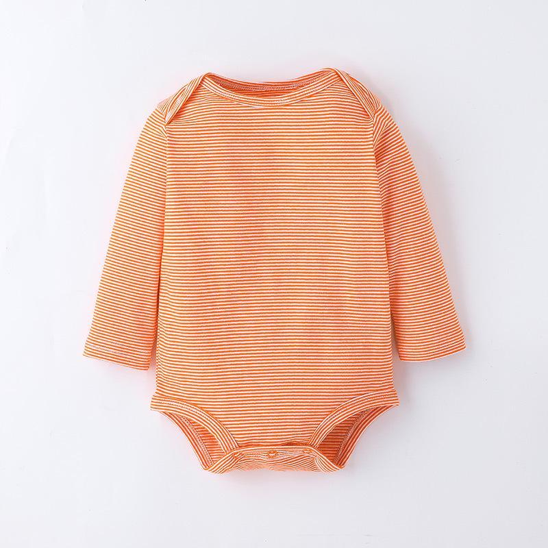 Baby's Striped Long Sleeve Tee Pants Jacket Set of Three