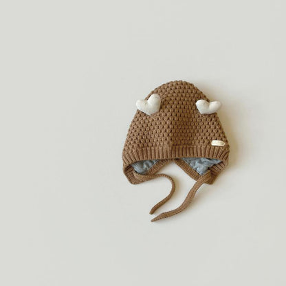 Baby Love Plus Cotton Ear Protection Hat Knitted Baby