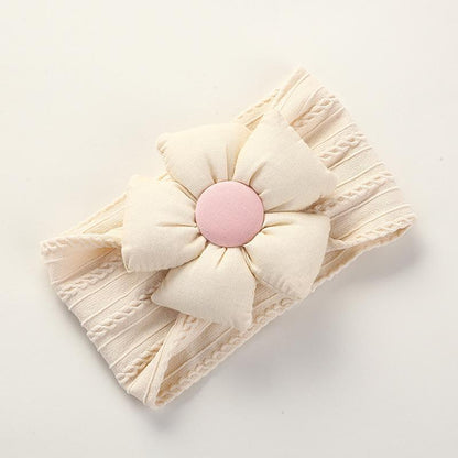 Children's Nylon Flower Hair Band