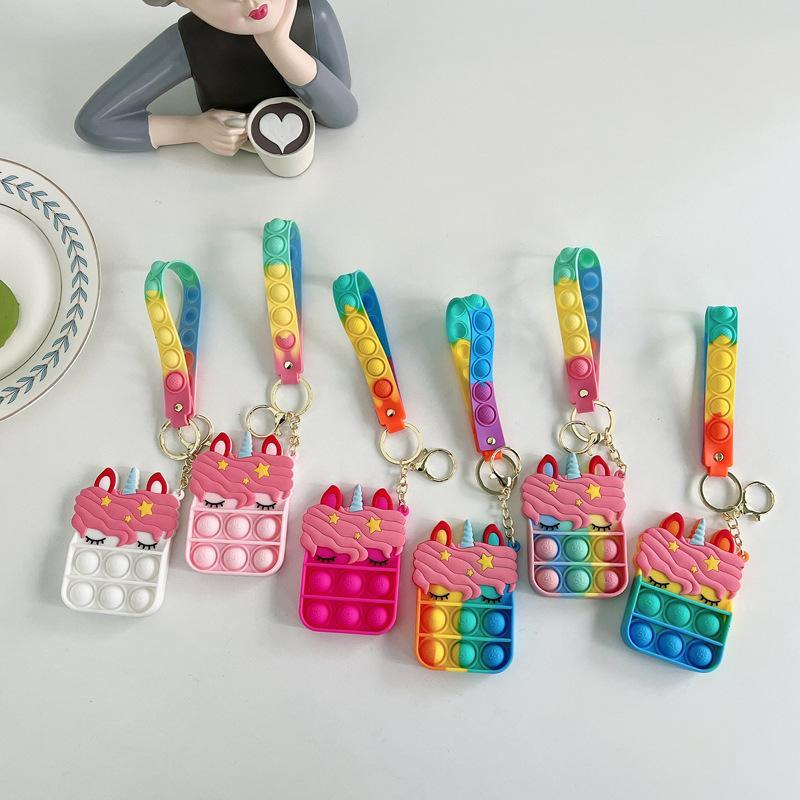 Mini Bag Pendant Keychain Decompression Toy