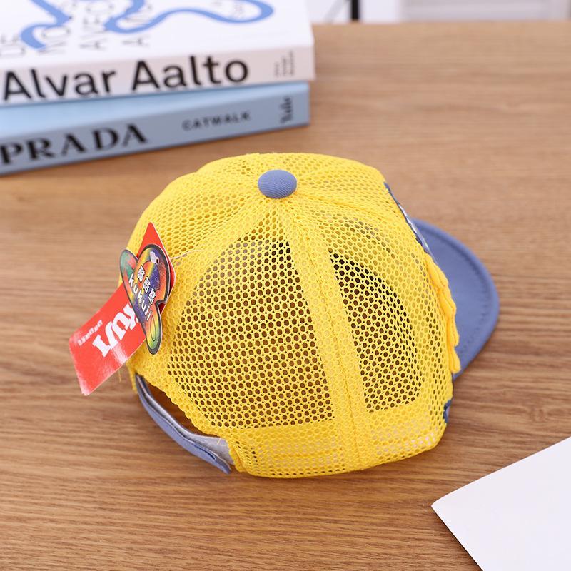 Children's Outdoor Cute Dinosaur Print Mesh Cap