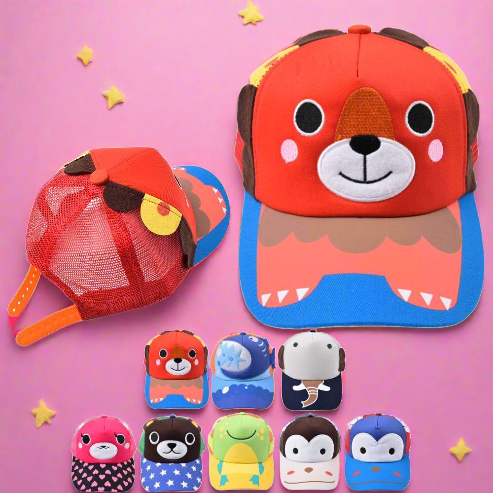 Children's Cartoon Printed Baseball Cap Cute Animal Cap