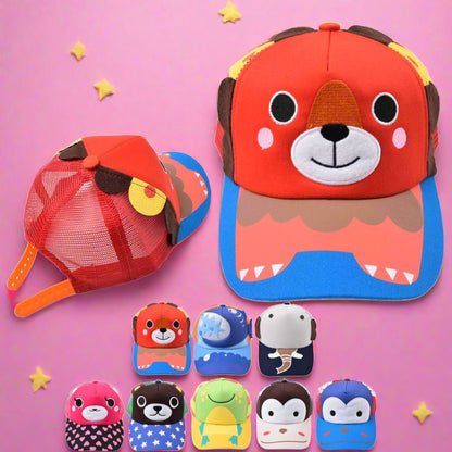 Children's Cartoon Printed Baseball Cap Cute Animal Cap