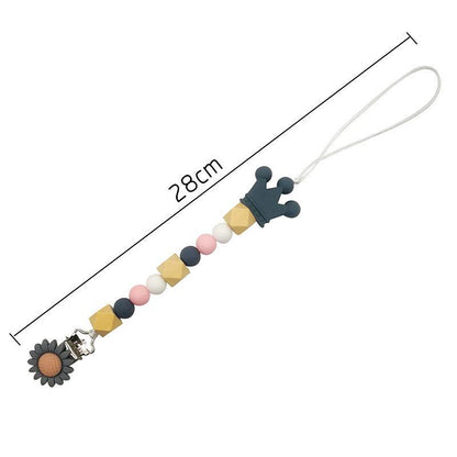 Baby Silicone Pacifier Clip Toy Anti-falling Chain