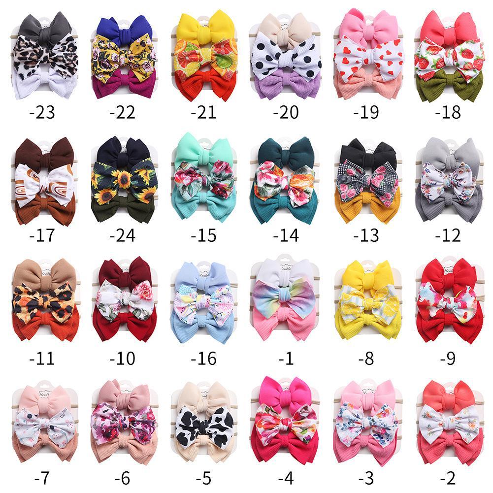 Children's Headdress Bow Hair Tie 3pcs/Set
