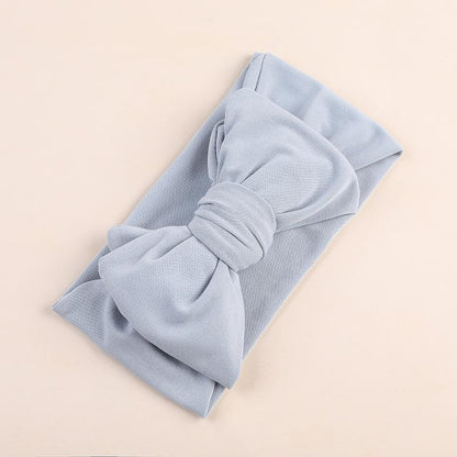Children's DIY Milk Silk Big Bow Headband