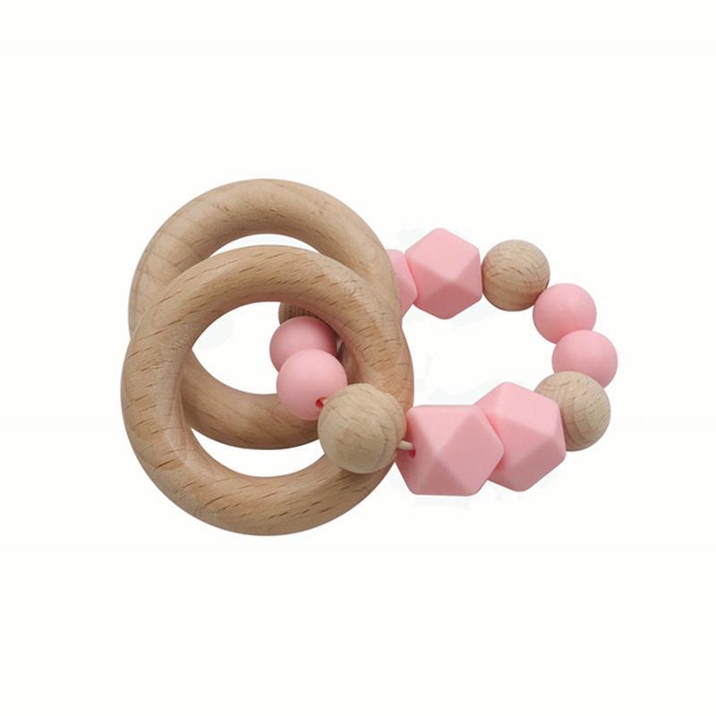 Baby Beech Silicone Teether Bracelet