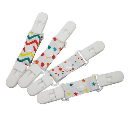 Infant Handkerchief Saliva Towel Anti-dropping Clip