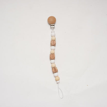 Silicone Beech Pacifier Clip Teether Anti-drop Chain