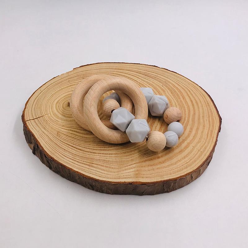 Baby Beech Silicone Teether Bracelet