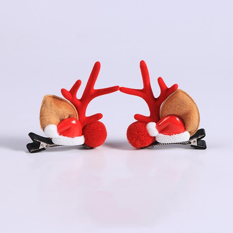 Girl's Hairpin Christmas Style Creative Hair Clip