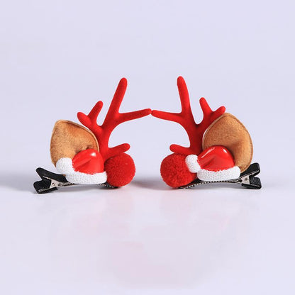 Girl's Hairpin Christmas Style Creative Hair Clip