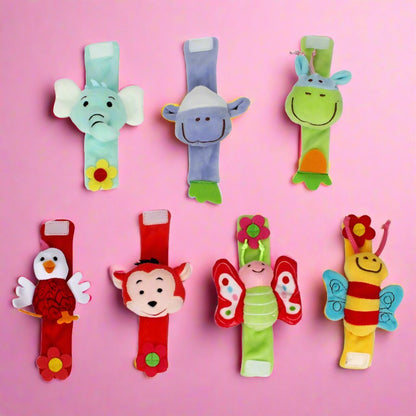 Baby's Wristband Animal Shape Rattle Watch Strap