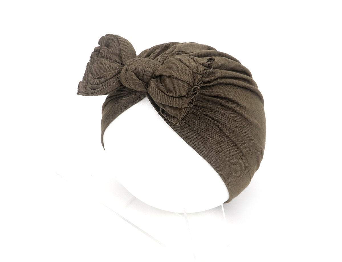 Children's Pleated Bow Hat