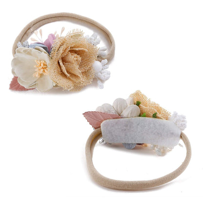 Baby's Broken Hair Joker Flower Hair Band