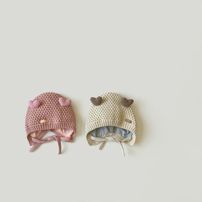 Baby Love Plus Cotton Ear Protection Hat Knitted Baby