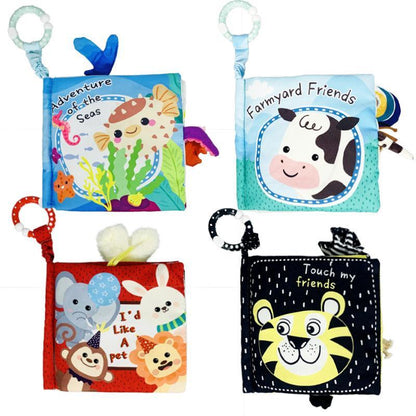 Baby Cloth Book Baby Cartoon Animals