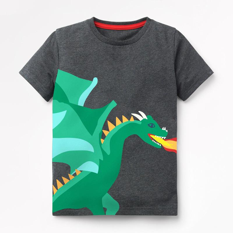Round Neck Cotton Short Sleeve Children's T-shirt