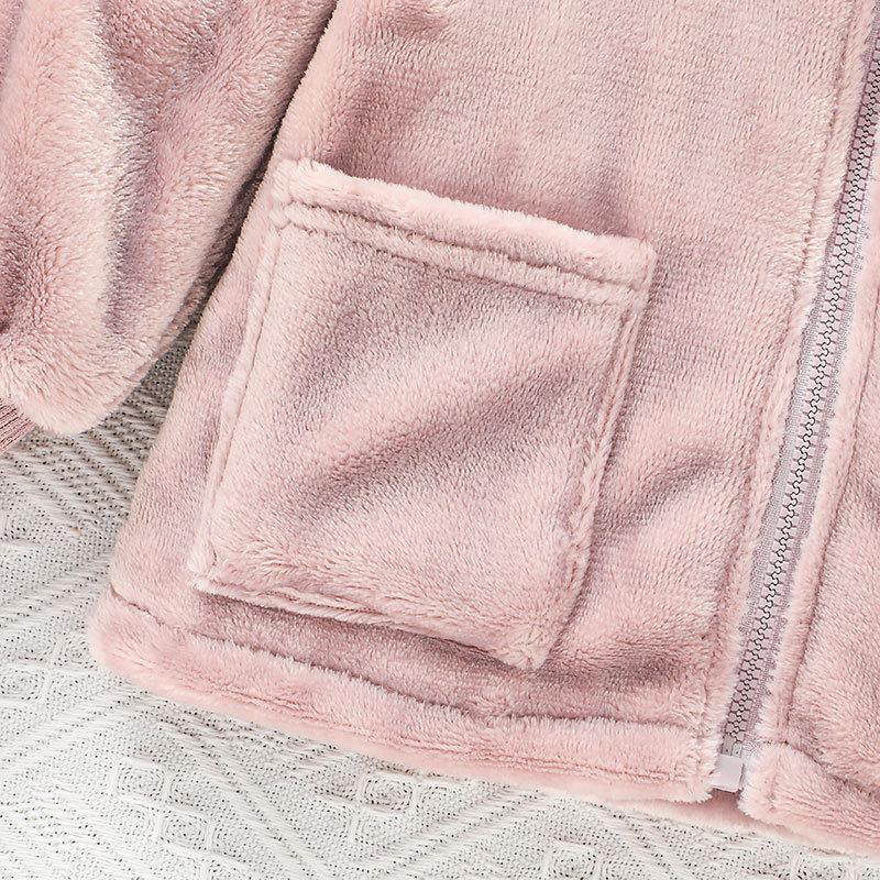 Girl's Zip Shirt Hoodie