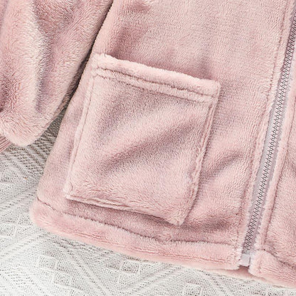 Girl's Zip Shirt Hoodie