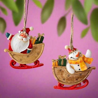 Resin Pendant Christmas Tree Decorative Ornaments