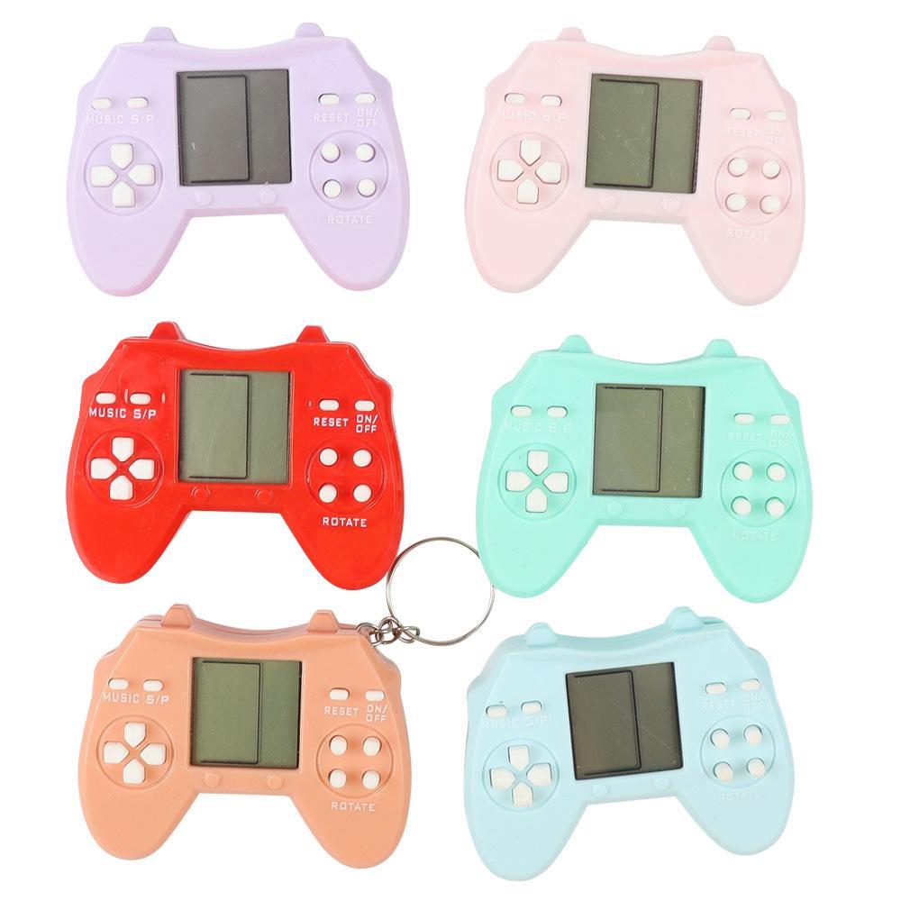 Game Machine Key Chain Educational Toy Pendant