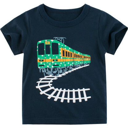 Boys' short sleeve T-shirt