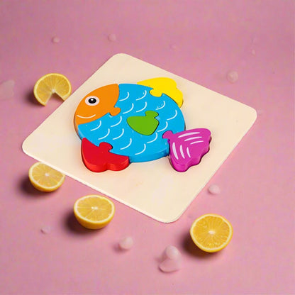 Children's Wooden 3D Puzzle Toy
