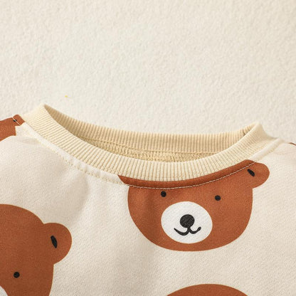 Children's Long Sleeve Jacket Pants Two-Piece Set