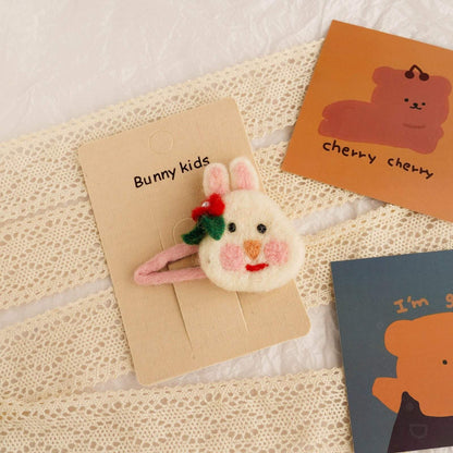 Children's Cartoon Animal Hairpin