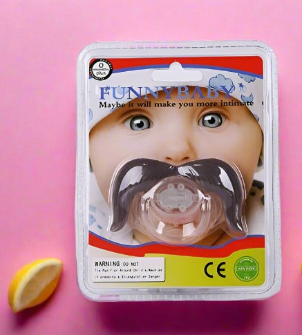 Funny Buck Tooth Pacifier Funny Teeth Baby Silicone Nipple