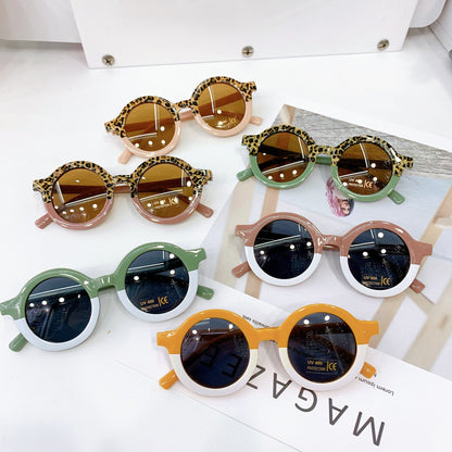 Children's Frosted Macarone Sunglasses Lovely Sunglasses