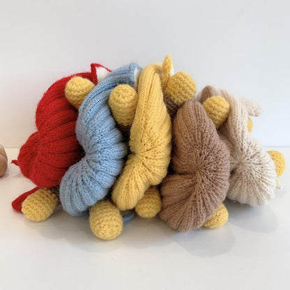 Children's Wool Ear Protection Hat Bee Knitted Hat