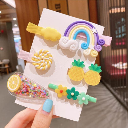 Children's Hairpin Set Colorful Hair Accessories