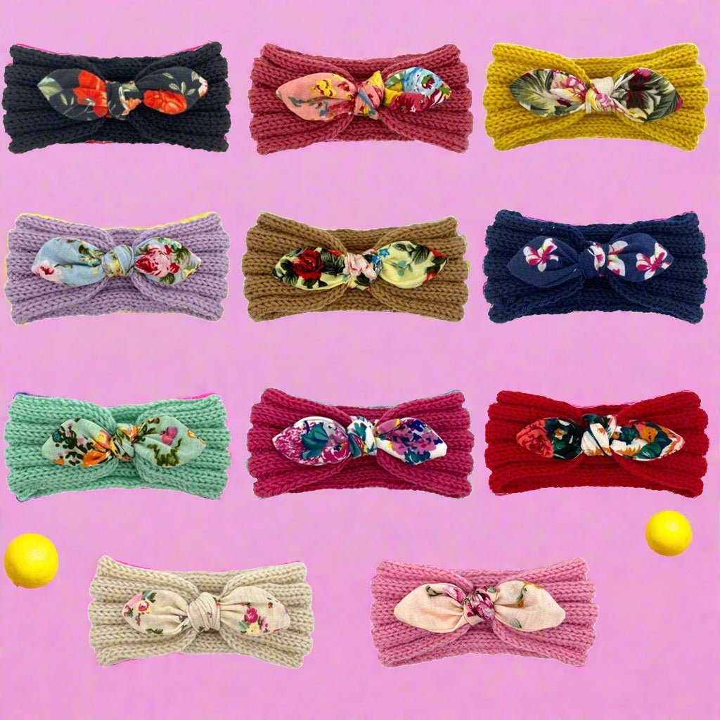 Children's Printing Rabbit Ear Baby Hair Hoop Baby HairBelt
