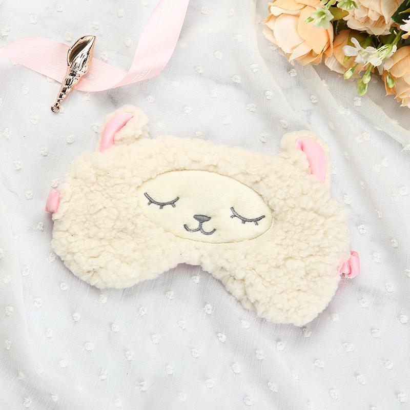 Lamb Hair Cartoon Eyeshade