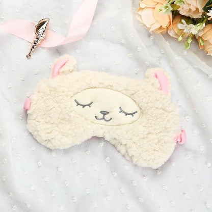 Lamb Hair Cartoon Eyeshade