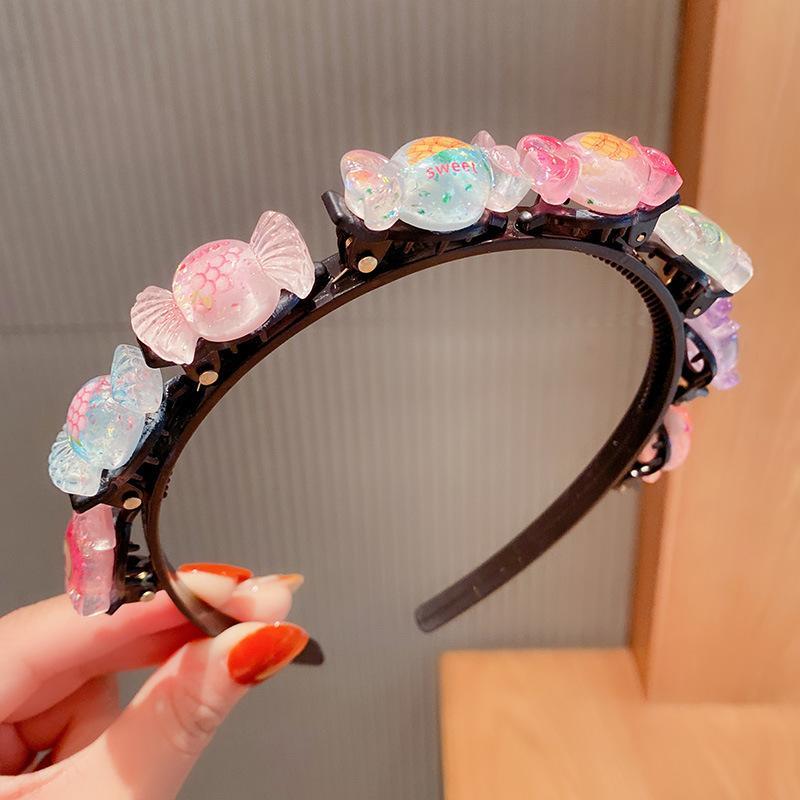 Children's Hair Accessories Hair Hoop Colorful Hairpin