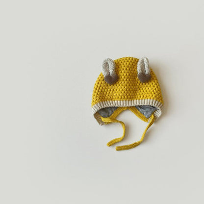 Baby Love Plus Cotton Ear Protection Hat Knitted Baby