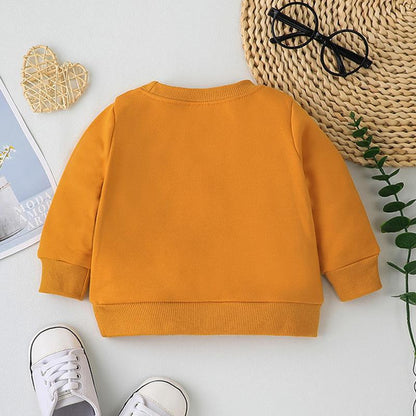 Children's Long Sleeve Crewneck Top Turtleneck