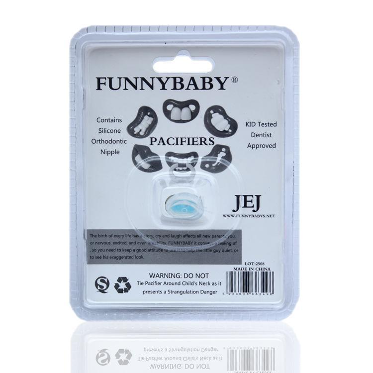 Funny Teeth Baby Silicone Nipple Funny Buck Tooth Pacifier
