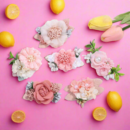 Children's Imitation Flower Hairpin
