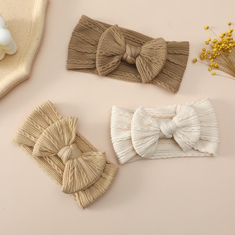 Children's Bow High Stretch Hair Belt