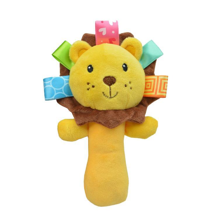 Baby Cartoon Animal Hand Bell Toy